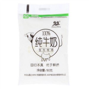 生生纯牛奶