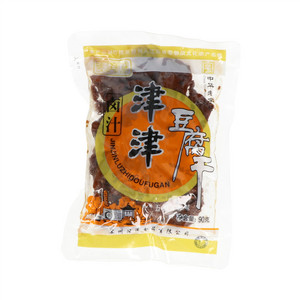 津津五香牛肉味卤汁豆腐干(非发酵性豆制品)