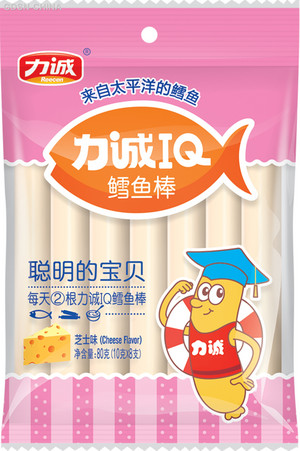 力诚芝士味鳕鱼肠