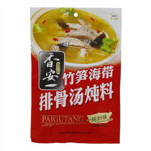 香安一竹笋海带排骨汤炖料