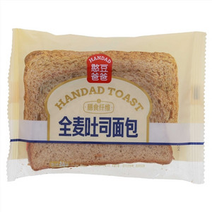 盐津铺子憨豆爸爸全麦吐司面包