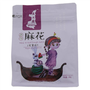 王不歪紫薯味迷你麻花