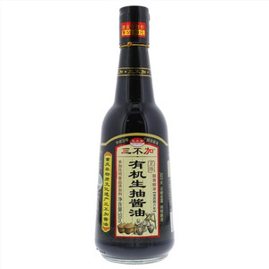 三不加至臻有机生抽酱油