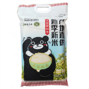 黑熊农场万昌圆粒香大米