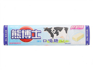 徐福记熊博士鲜奶味口嚼糖52克