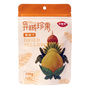 含羞草异域珍果黄桃干