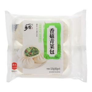 乡舍面食系列香菇青菜包