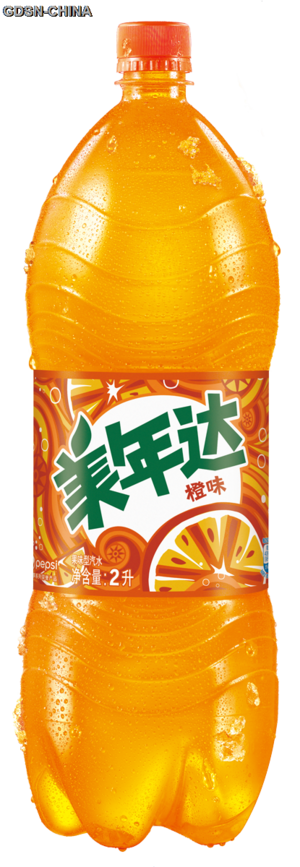 美年达MiRiNDA橙味果味型汽水2升