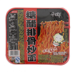 今麦郎糖醋排骨炒面方便面