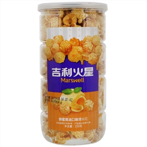 吉利火星蜂蜜黄油口味爆米花150克