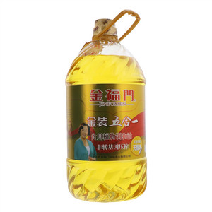 金福门金装五合一非转基因压榨食用植物调和油