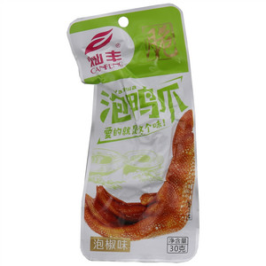 灿丰泡椒味泡鸭爪