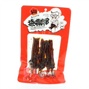 乡乡嘴诱辣味肉串60克