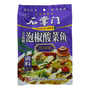 石掌门泡椒酸菜鱼调料