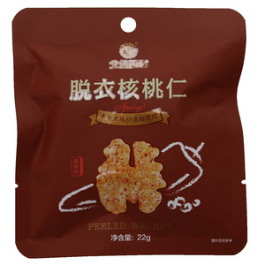 北纬四时 脱衣核桃仁（麻辣味）