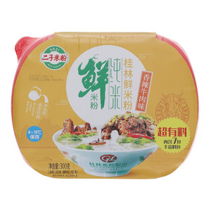 二子米粉香辣牛肉味方便鲜湿米粉