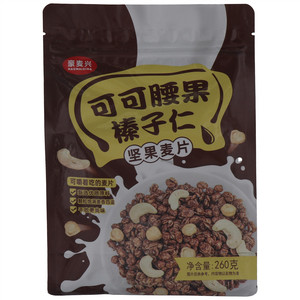 豪麦兴可可腰果榛子仁坚果麦片