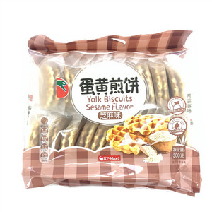 芝麻味蛋黄煎饼