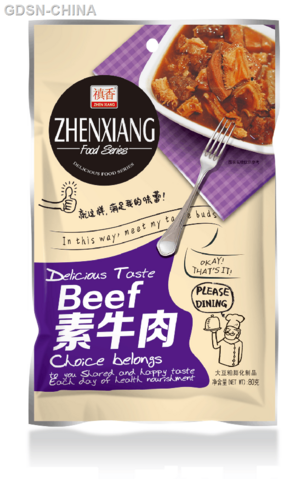 禛香素牛肉（大豆粕膨化制品）