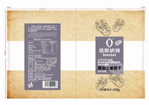 佰斯纳特黑加仑葡萄干