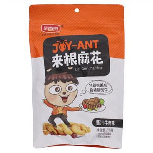 笑微微酱汁牛肉味来根麻花