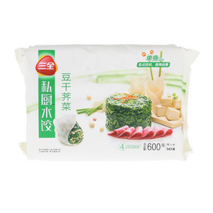 三全私厨豆干荠菜水饺