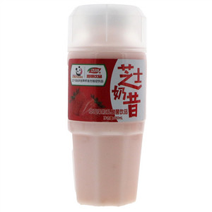 浩明草莓味芝士奶昔乳酸菌饮品