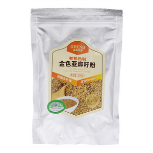 欧贝诺有机熟制黄金亚麻籽粉