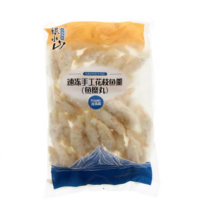 银水山速冻手工花枝鱼羹（鱼糜丸）