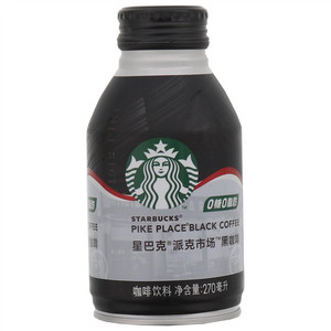 星巴克派克市场黑咖啡咖啡饮料