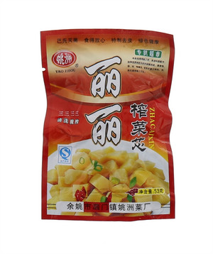姚洲丽丽榨菜芯45克