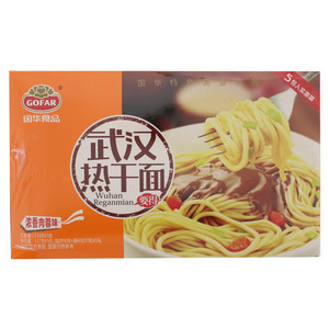 国华食品浓香肉蓉味武汉热干面