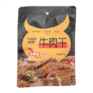 道吉草香辣味牛肉干