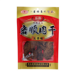 铺集五香味宏顺肉干