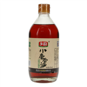 乡韵小磨芝麻香油450ml（简装）