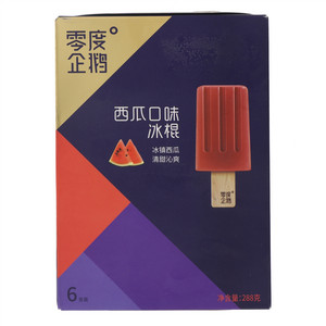 零度°企鹅西瓜口味冰棍