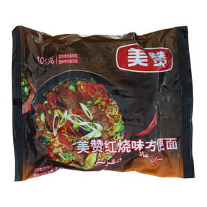 美赞红烧味方便面