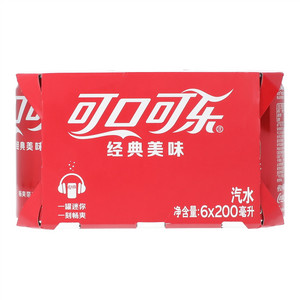 可口可乐经典美味汽水