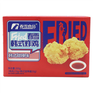 春雪食品春雪韩式甜辣味韩式炸鸡