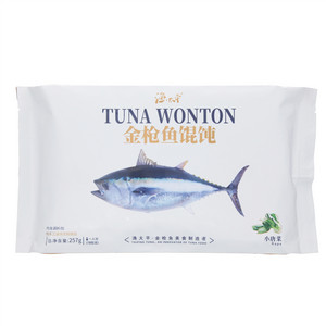 渔太平小唐菜金枪鱼馄饨