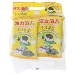 波力海苔荞麦脆脆(荞麦夹心海苔)