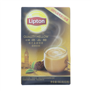 立顿绝品醇奶茶英式金装哆啦A梦S10促销装