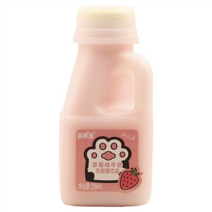 萌希昔草莓味牛奶乳酸菌饮品