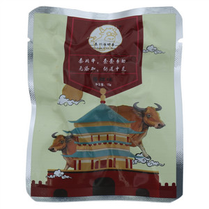 秦川溢口香香辣味牛肉干