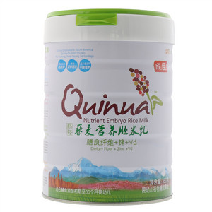 迪萌欣臣膳食纤维+锌+Vd藜麦营养胚米乳