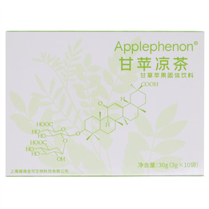 Applephenon甘草苹果固体饮料