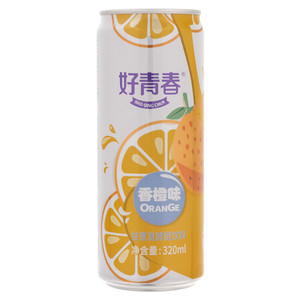 好青春香橙味甘蔗发酵型饮料