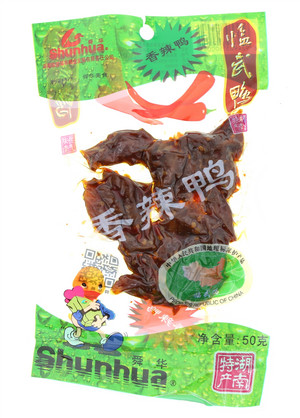50g香辣鸭