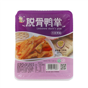 好小子百香果味脱骨鸭掌（辐照食品）