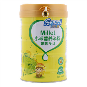 贝努滋蔬果多维小米营养米粉